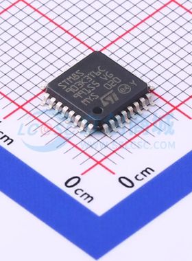 全新STM8S903K3T6CTR单片机LQFP-32(7x7) 16MHz 8 Bit 8KB 可开票