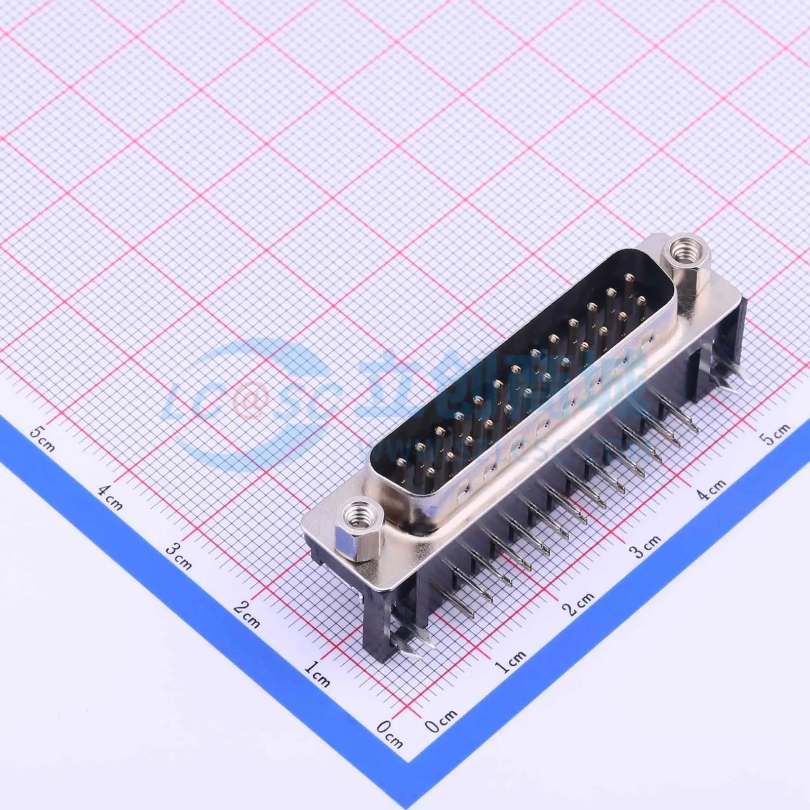 D-DMR025PM-D002 弯插 D-Sub/VGA连接器 25P 公座可开票