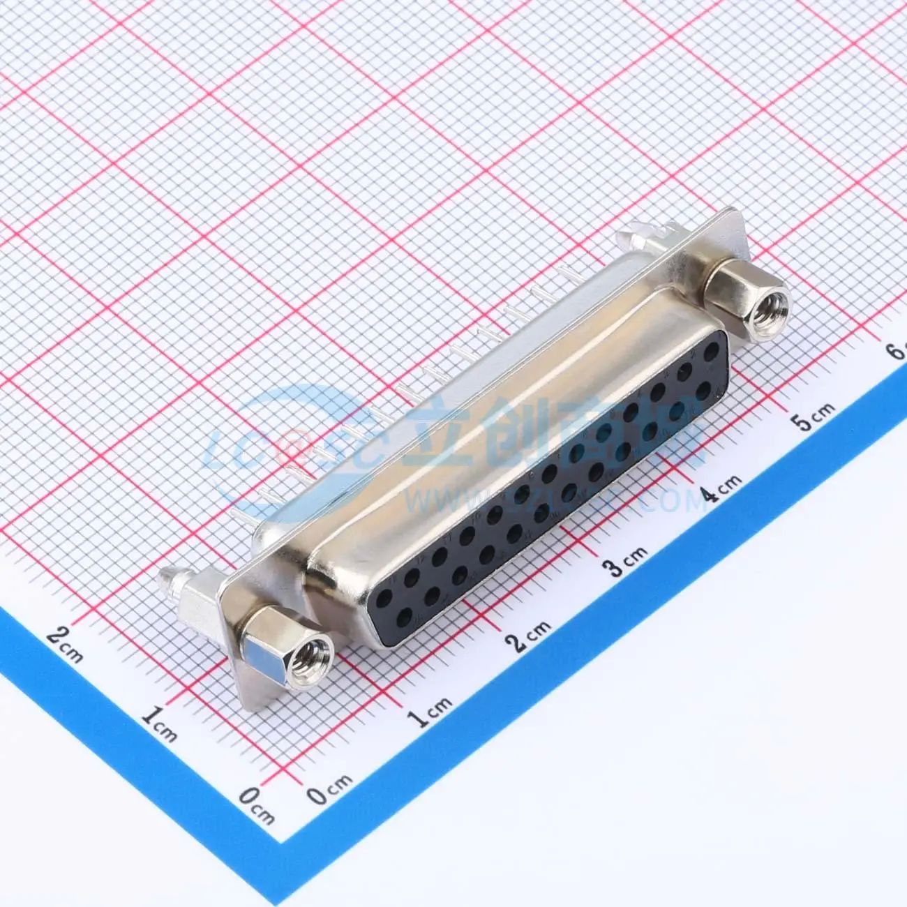 DS1034-25FBN044 直插插件 D-Sub/VGA连接器 25P 母座可开票