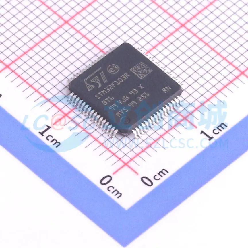 全新STM32F103RBT6单片机LQFP-64(10x10) 72MHz 32 Bit 128KB