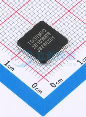 全新STM32F103RBT6-TD单片机LQFP-64(10x10) 96MHz 128KB 可开票