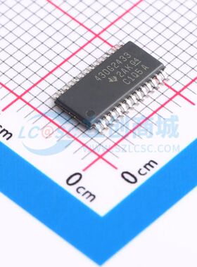 全新MSP430G2433IPW28R单片机TSSOP-28 16MHz 16 Bit 8KB 可开票