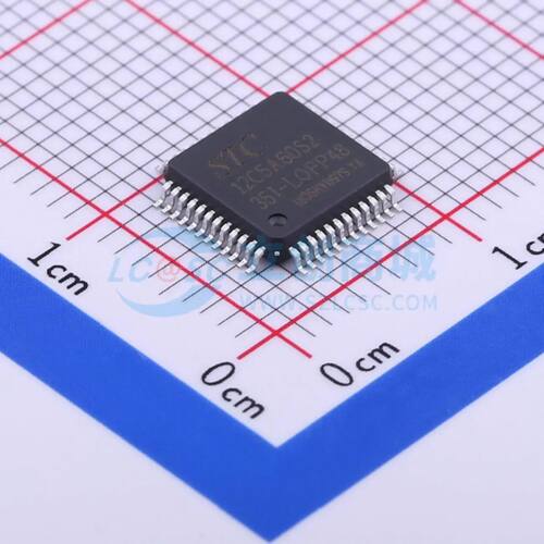 全新STC12C5A60S2-35I-LQFP48单片机LQFP-48(7x7) 35MHz 60KB