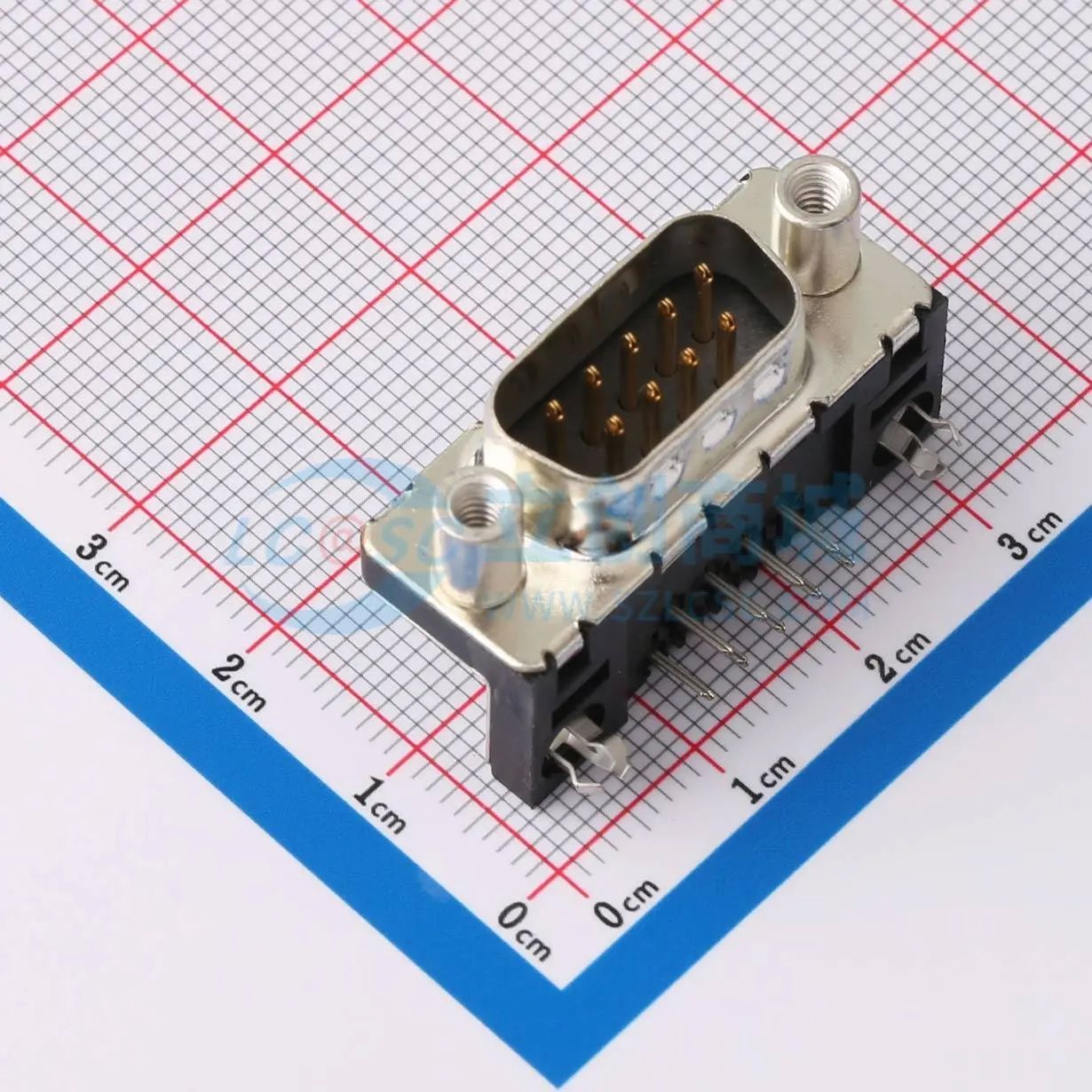 D09P33E4GV00LF 直插插件 D-Sub/VGA连接器 9P 公座2排可开票