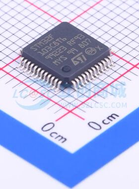 全新STM32F103C8T6单片机LQFP-48(7x7) 72MHz 32 Bit 64KB 可开票