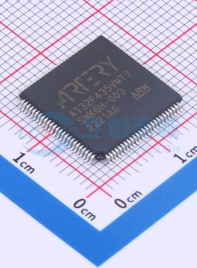 全新AT32F435VMT7单片机LQFP-100(14x14) 288MHz 3.9375MB 可开票