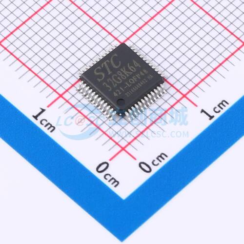 全新STC32G8K64-42I-LQFP48单片机LQFP-48(7x7) 可开票