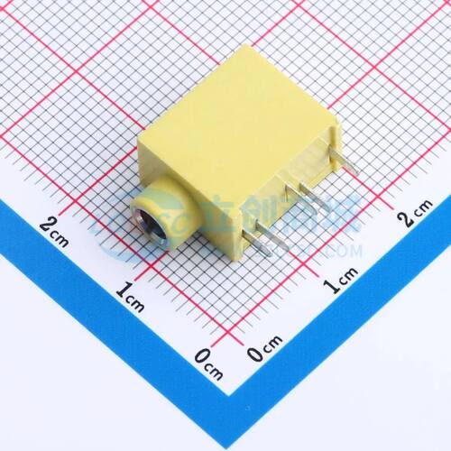 PJ-325C5-Y 音频连接器3.5mm耳机座插件 500mA30V可开票