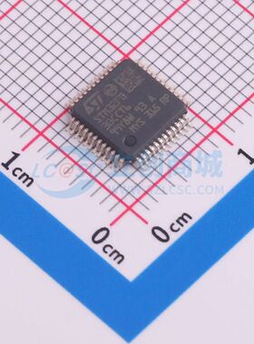 全新STM32F030CCT6单片机LQFP-48(7x7) 48MHz 32 Bit 256KB