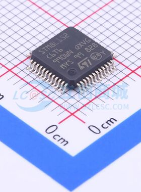 全新STM8L152C6T6单片机LQFP-48(7x7) 16MHz 8 Bit 32KB 可开票