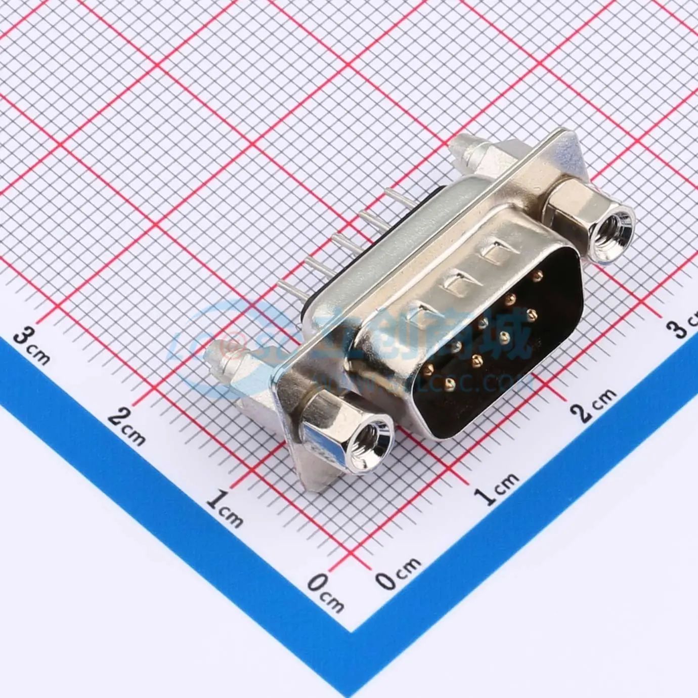 X0209WT17B5 直插插件 D-Sub/VGA连接器 9P 公座可开票