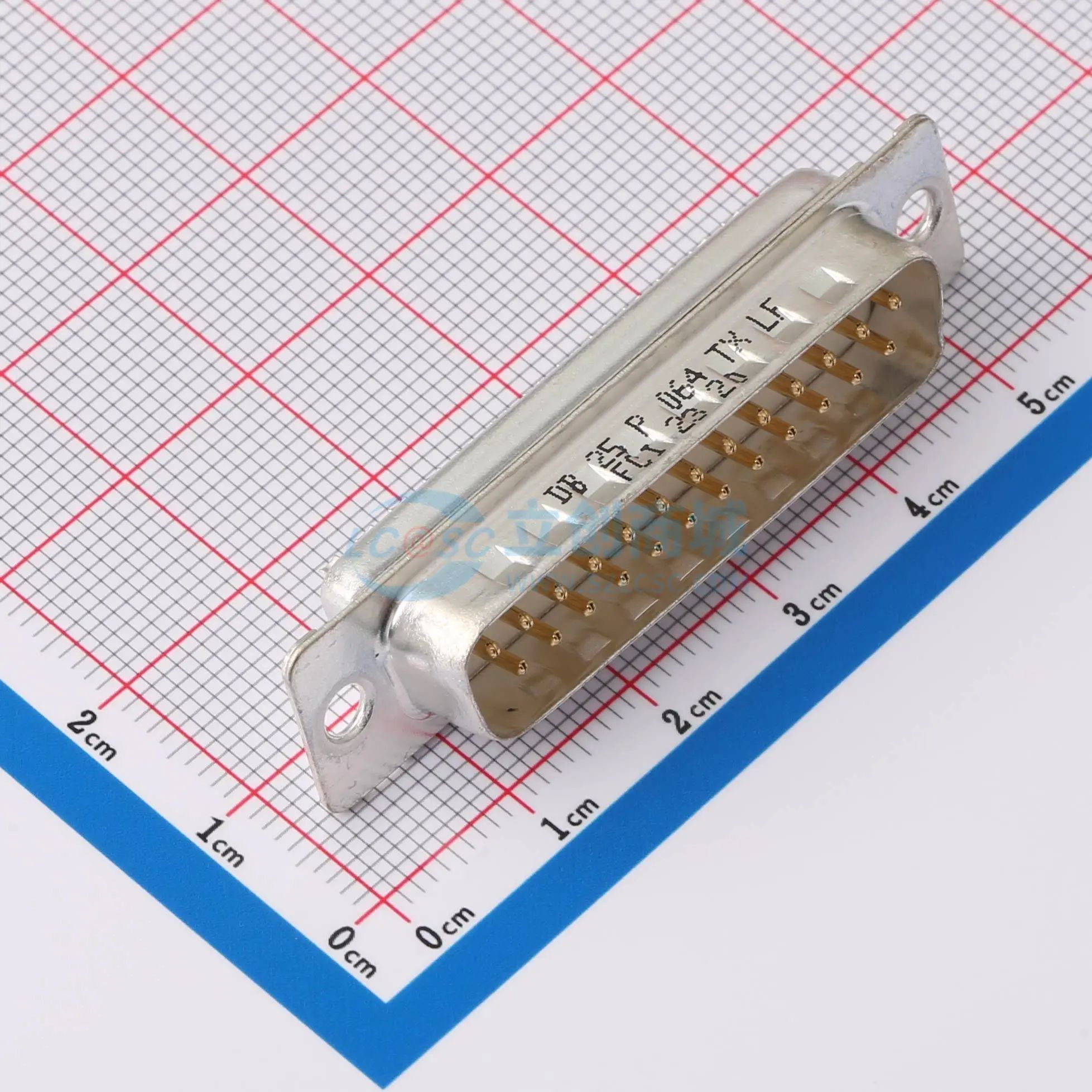 DB25P064TXLF 插件 D-Sub/VGA连接器 25P 座可开票