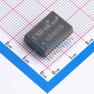 G2401S网口变压器SMD-24P,17.8x12.3mm单口350uH1000M