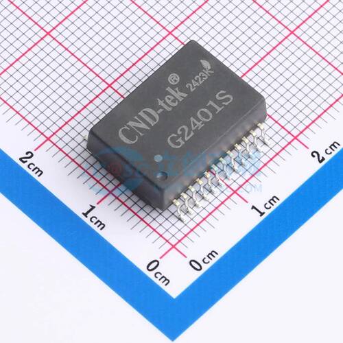 G2401S网口变压器SMD-24P,17.8x12.3mm单口350uH1000M