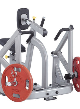 史帝飞/Steelflex PLSR 商用免维护 挂片力量单机 坐姿划船训练机