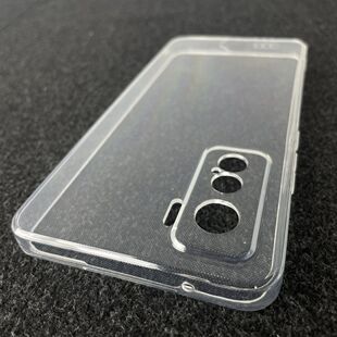 原机手感适用vivoiQOO5Pro手机壳高级透明保护壳软壳全包防摔圆弧