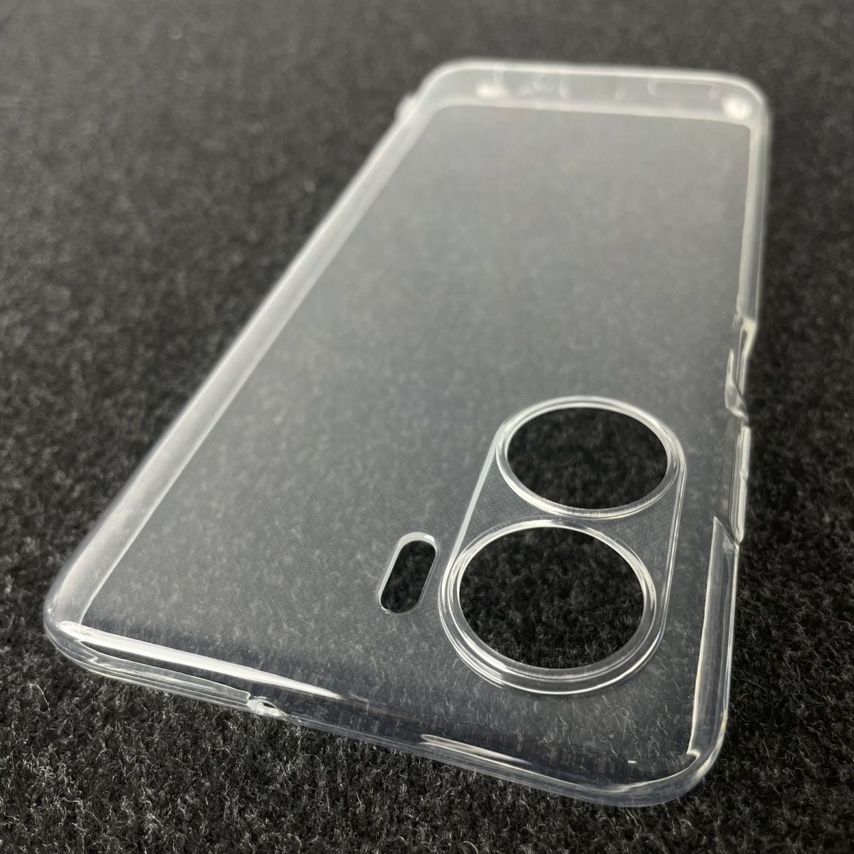 原机手感适用荣耀畅玩40Plus手机壳透明软壳全包保护套圆弧清水壳