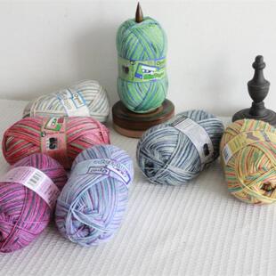 德国进口opal羊毛线磁带系列织袜子线段染腊肠围巾手套袜子编织线