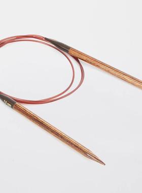 进口编织工具Knitpro Ginger桦木毛衣针80cm圈织袖子针40cm环形针