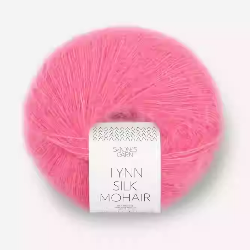 SANDNESSilk羊毛真丝马海毛毛线