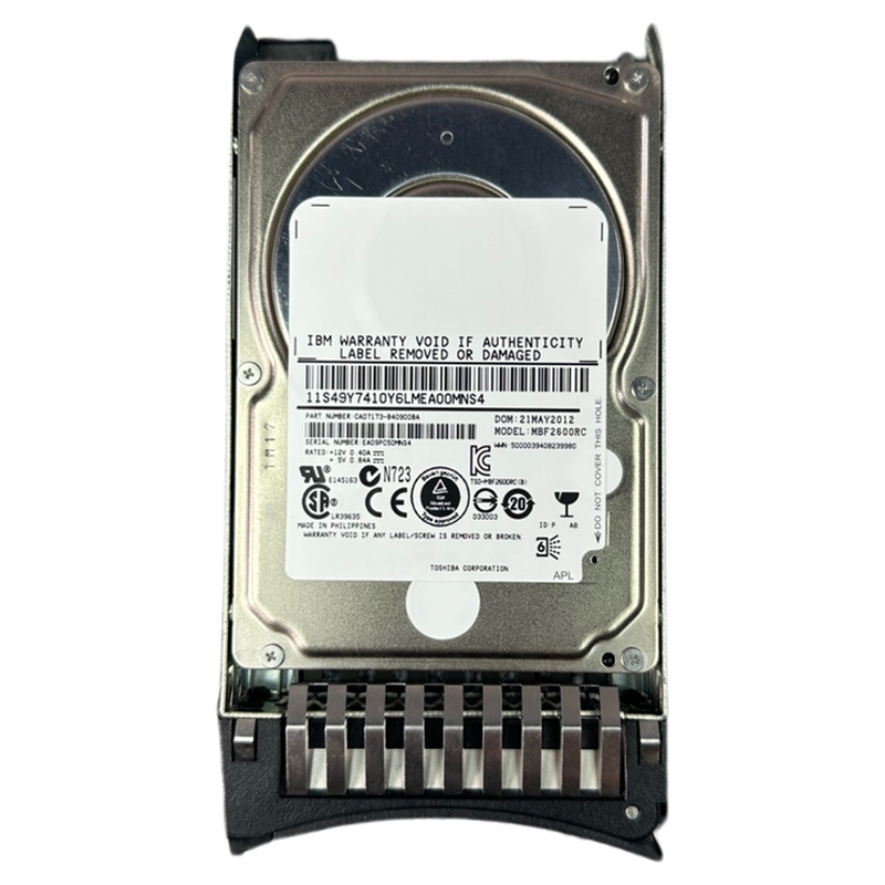 IBM MBF2600RC CAO07173-B40900BA 49Y7410 M40257BNBU SAS 硬盘
