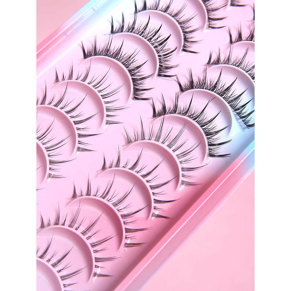 正品儿童节舞台彩妆3D多层厚长假睫毛日常彩妆睫毛自然清新裸妆前