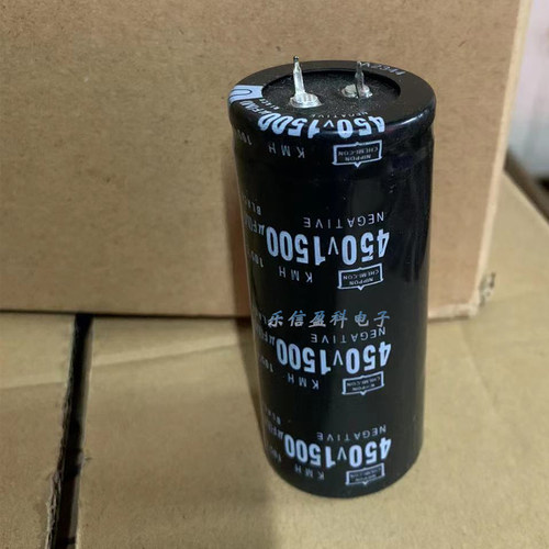全新黑金450V1500UF 电焊机变频器牛脚电解电容400V1500UF  35*80