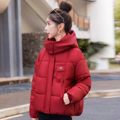 新款加厚小个子洋气防寒棉衣女
