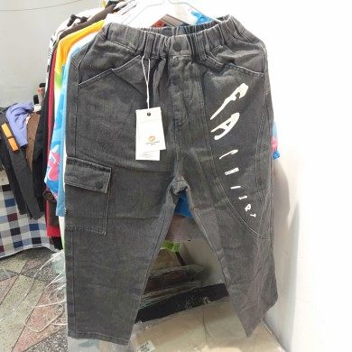 洛小米春秋男女童牛仔裤