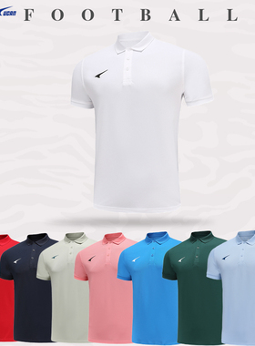 UCAN锐克运动T恤男夏季修身商务薄款短袖跑步透气POLO衫102001