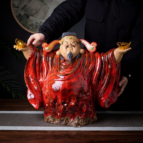 陶瓷招财中式客厅高温