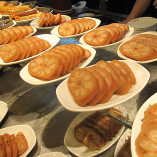 10斤整箱扬州特产宝应糯米藕桂花蜜汁糯米莲藕段糖藕真空包装熟食