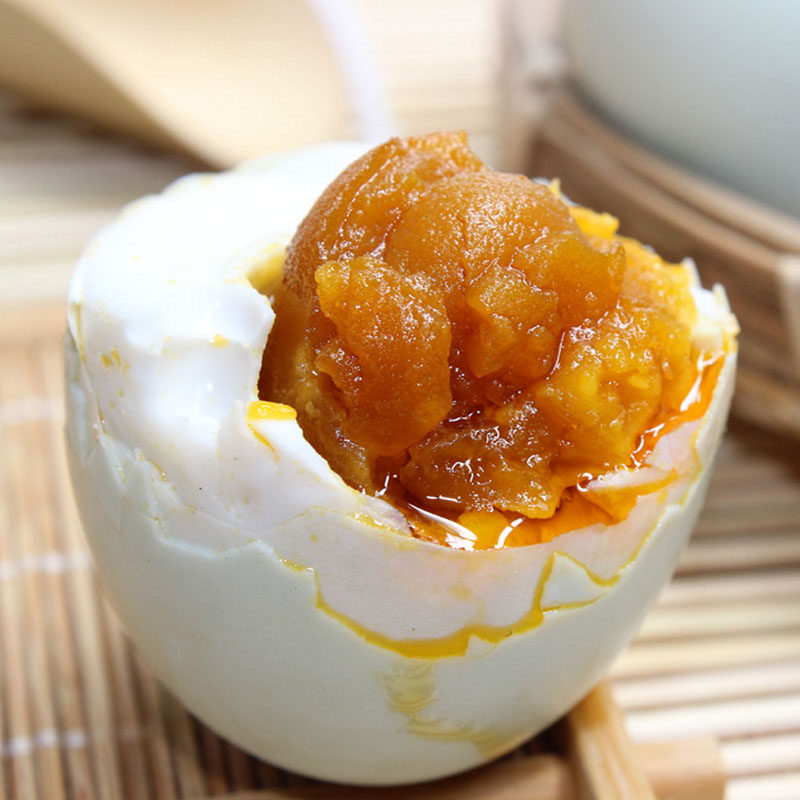 新鲜农家正宗高邮咸鸭蛋流油55克20只即食流油红心熟盐蛋麻鸭蛋包