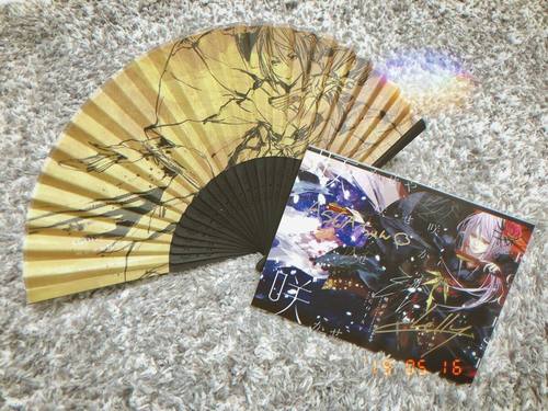 初回扇子特典贴纸明信片