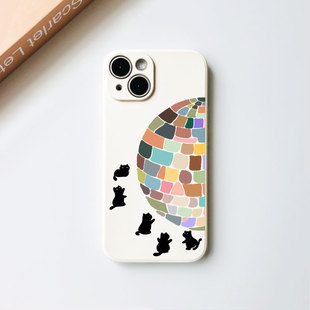 ace3硅胶 s18小米14reno11 原创嗨 起来苹果15手机壳华为nova12华为Pura70可爱m60荣耀200vivox100适用于s19