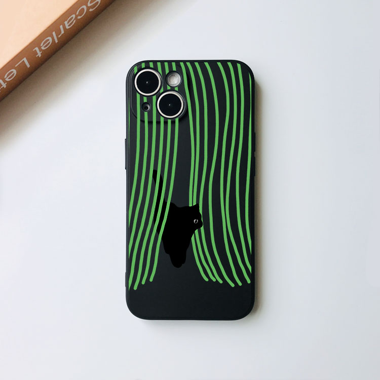 适用苹果16promax液态硅胶简约