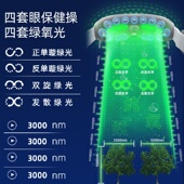 poh儿童护眼仪眼部眼睛按摩器光仪智能润眼罩贝茨视力眼保