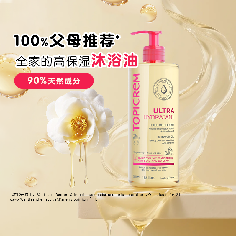 TOPICREM特碧润高保湿沐浴油