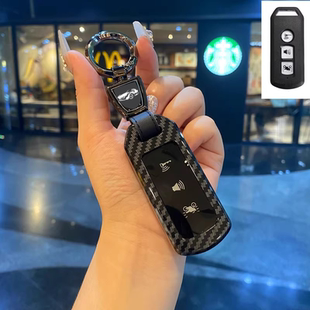 钥匙套专用本田佛莎xadv750摩托车裂行ns125la壳新大洲pcx160扣包