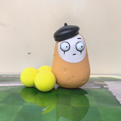 单个新品毁灭菇变身茄子植物大战僵尸正版玩具儿童男对战