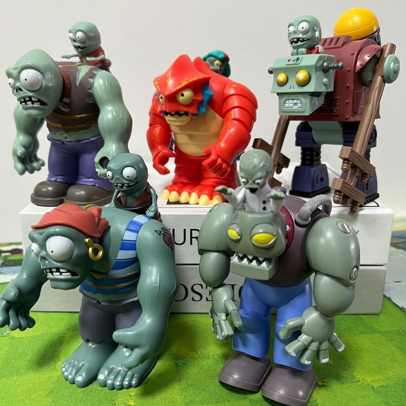 全新植物大战僵尸大号僵王海盗鲨鱼未来深海埃及巨人僵尸男孩模型