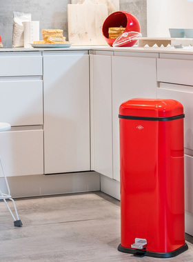 Superboy脚踏式垃圾桶20L家用静音优质钢环保卫生桶德国WESCO现货