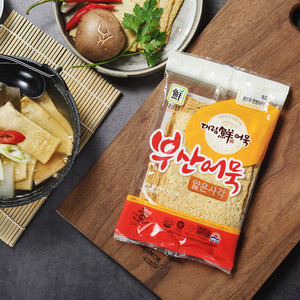 韩国鱼饼 韩国大林四角薄鱼饼 年糕火锅专用鱼饼 甜不辣320g