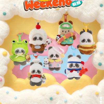 PandaRoll胖哒幼快乐周末盲盒