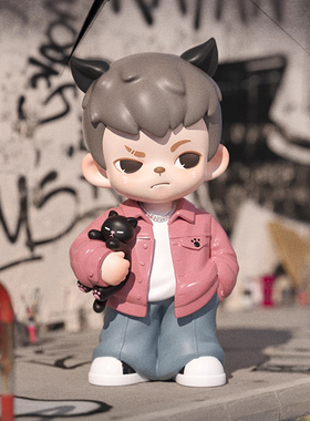 正版Rayan天生玩家系列盲盒四代潮玩手办公仔娃娃玩偶摆件礼物