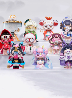 正版KASA奇妙物语系列盲盒古风国潮手办公仔玩偶摆件娃娃可爱礼物