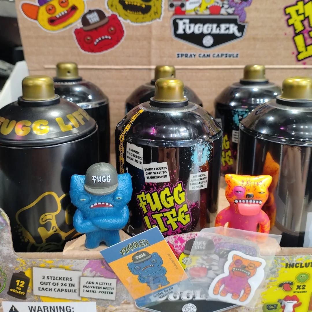 FUGGLER萌牙怪兽惊喜喷雾罐盲盒图片