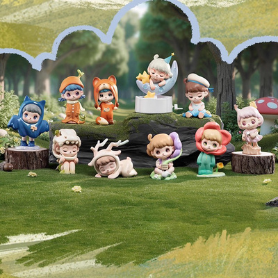 正版阿默ANMOO侧耳倾听系列盲盒