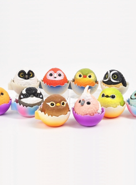 正版秋啾之回忆第五弹肥啾啾精灵岛系列盲盒小鸟鹦鹉手办公仔摆件