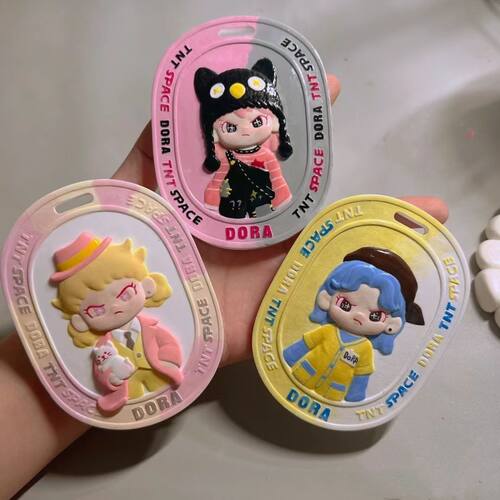 可爱风石膏娃娃儿童DIY涂色香薰3D立体涂鸦白胚厂家直彩绘